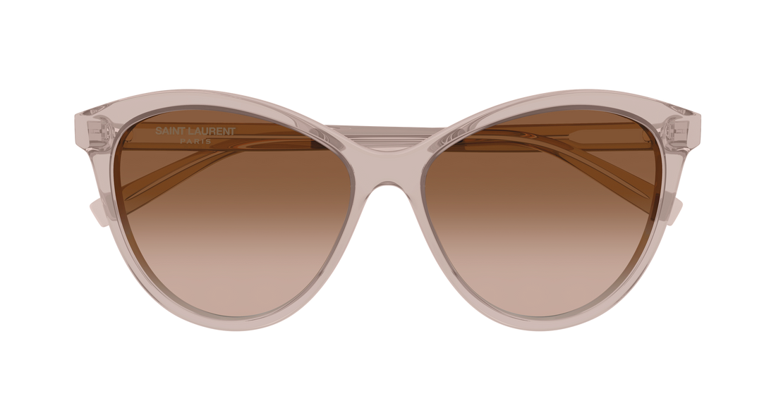 Sonnenbrillen saint laurent sl 456 011 beige cat eye femenino größe 57mm - Detailansicht