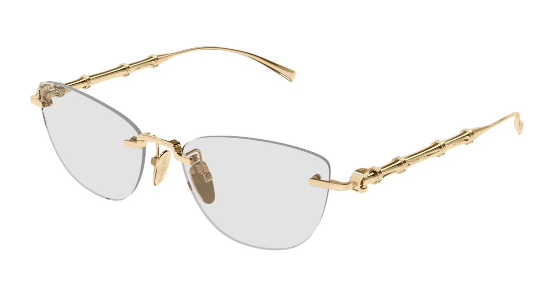 Lunettes de soleil gucci gg2063s 006 dorado cat eye femenino taille 55mm - Vue principale
