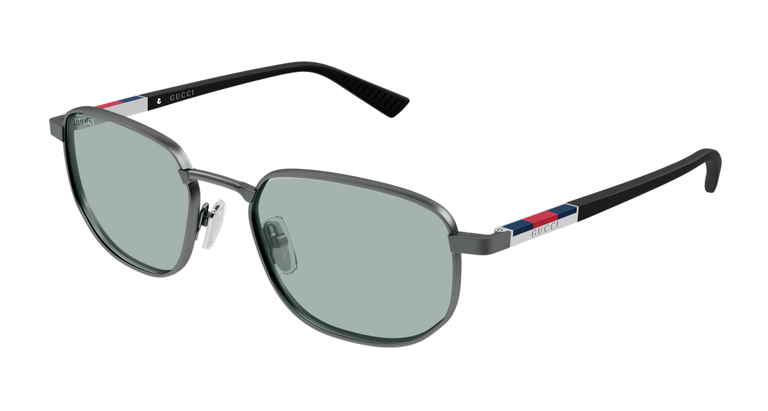 Gafas de sol gucci gg2093s 002 plateado rectangular / squared masculino talla 54mm - Vista principal