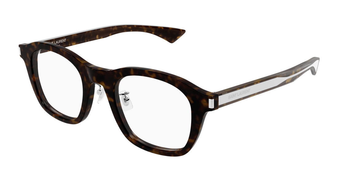 Lunettes de vue saint laurent sl 880/j opt 002 havana round/oval/panthos unisex taille 48mm - Vue principale