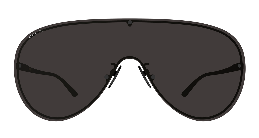 Sunčane naočale gucci gg2271sa 001 negro shield femenino veličina 99mm - Detaljni prikaz