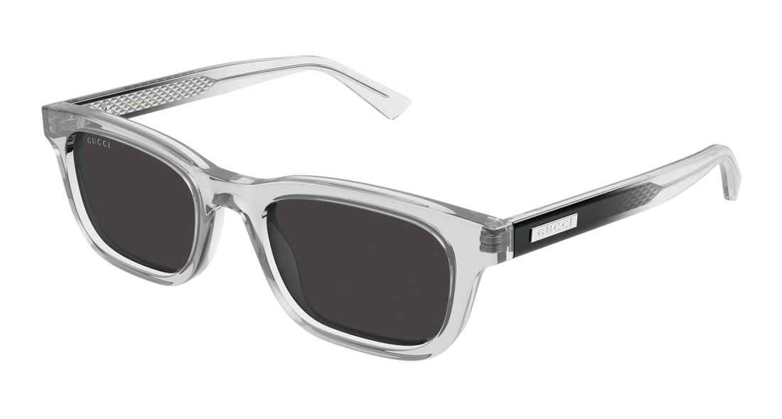 Óculos de sol gucci gg2248s 004 gris rectangular / squared masculino tamanho 51mm - Vista principal