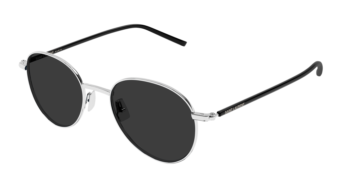 Óculos de sol saint laurent sl 865 002 plateado round/oval/panthos unisex tamanho 50mm - Vista principal