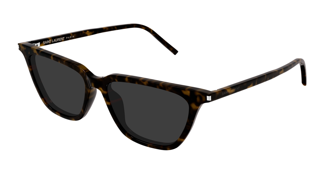 Óculos de sol saint laurent sl 889 sulpice thin 002 havana cat eye femenino tamanho 53mm - Vista principal