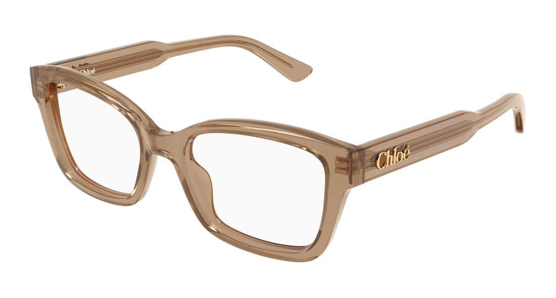 Dioptrijske naočale chloé ch0380o 005 marron cat eye femenino veličina 51mm - Glavni prikaz