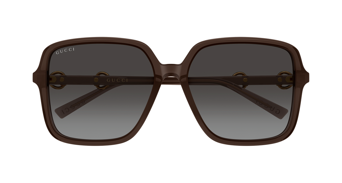 Solbriller gucci gg2219sa 003 marron butterfly femenino størrelse 59mm - Detaljeret visning