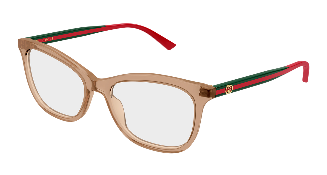 Occhiali da vista gucci gg2117o 003 marron cat eye femenino taglia 54mm - Vista principale