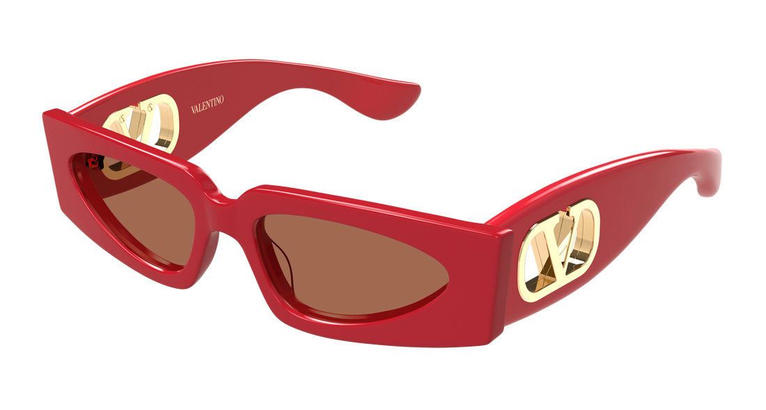Sunglasses valentino vg0001s 003 rojo rectangular / squared femenino size 53mm - Main view