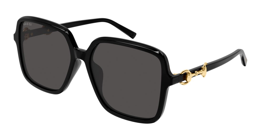 Solbriller gucci gg2219sa 001 negro butterfly femenino størrelse 59mm - Hovedvisning