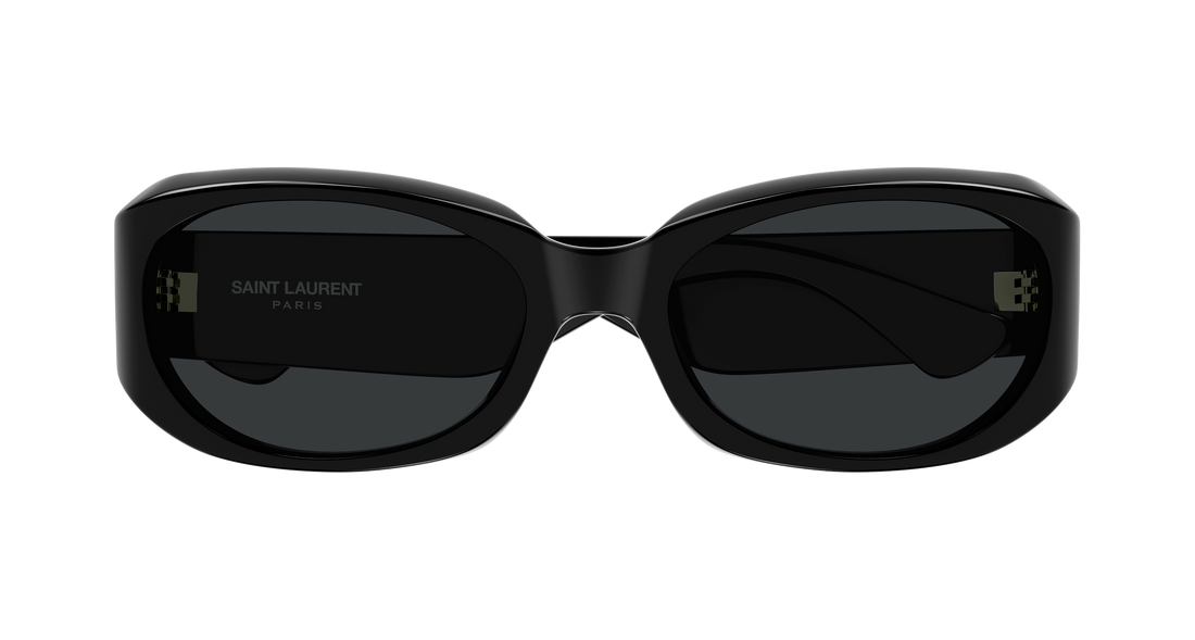 Óculos de sol saint laurent sl 868/f 001 negro femenino tamanho 57mm - Vista de detalhe