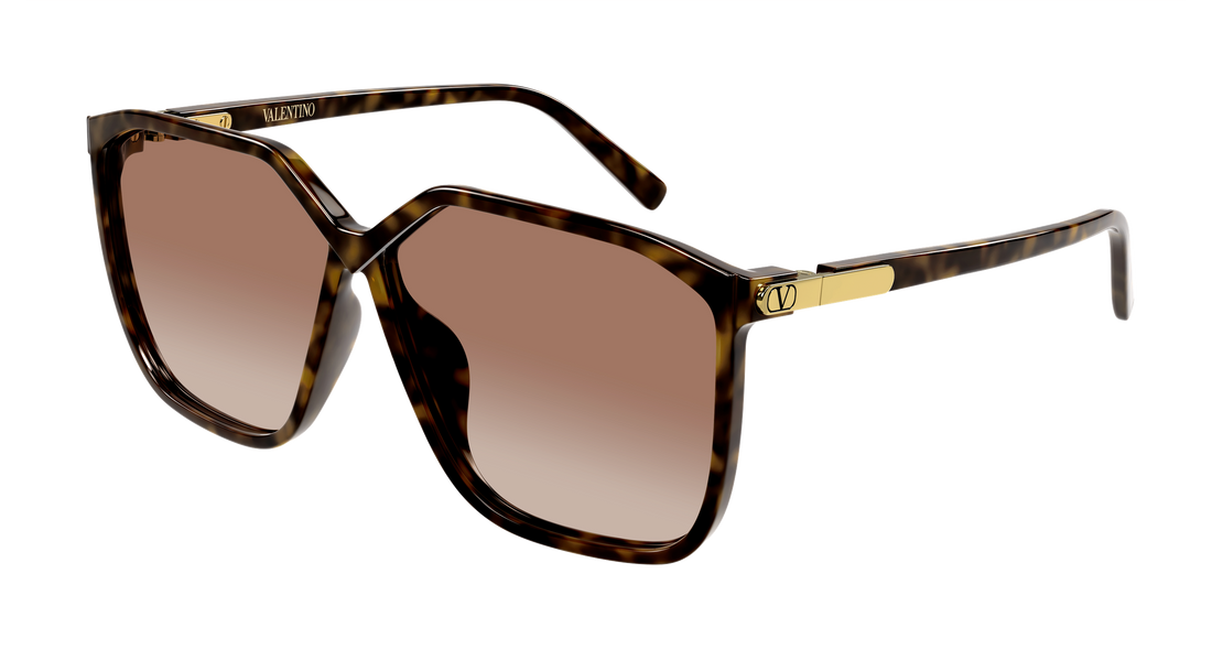 Sunglasses valentino vg0025s 002 havana geometrical/directional femenino size 59mm - Main view