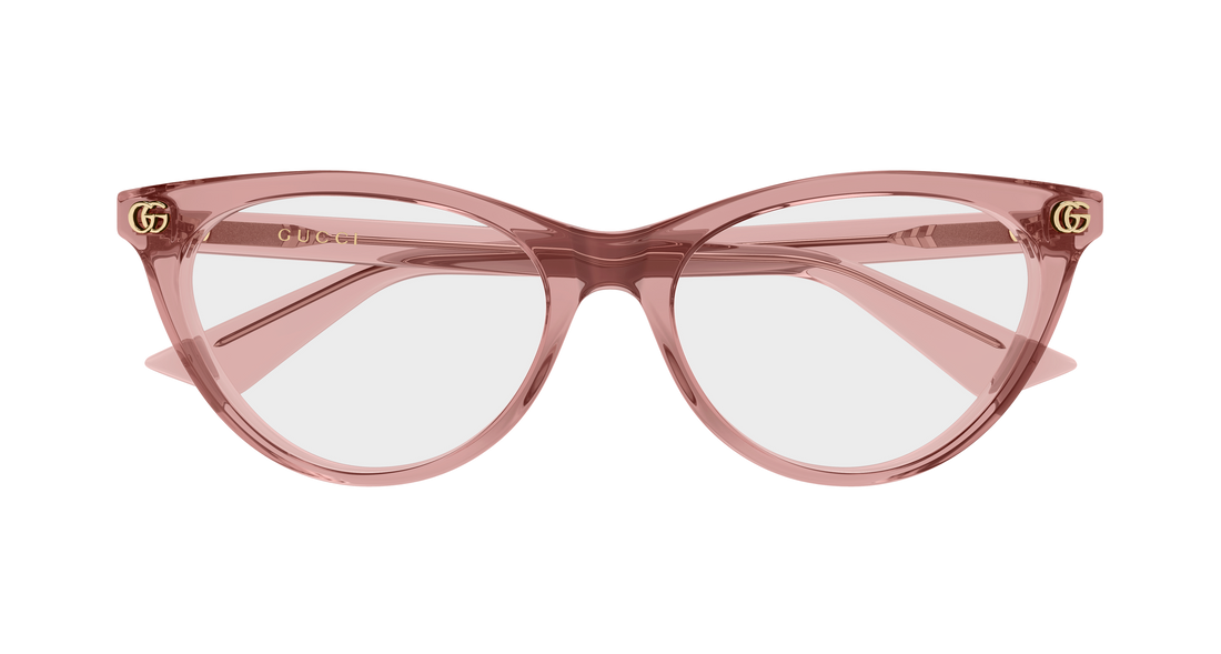 Brillen gucci gg2112o 003 rosa cat eye femenino größe 53mm - Detailansicht