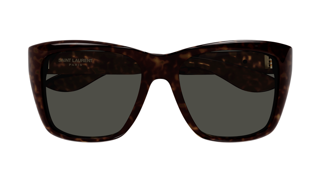 Óculos de sol saint laurent sl 923 002 havana cat eye femenino tamanho 55mm - Vista de detalhe