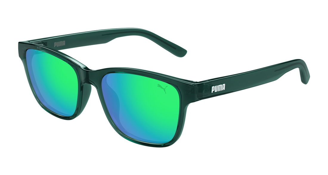 Sunglasses puma pj0088s 002 verde rectangular / squared infantil size 48mm - Main view