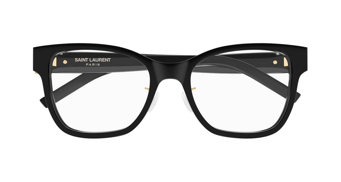 Gafas graduadas saint laurent sl m158/f 001 negro cat eye femenino talla 54mm - Vista de detalle