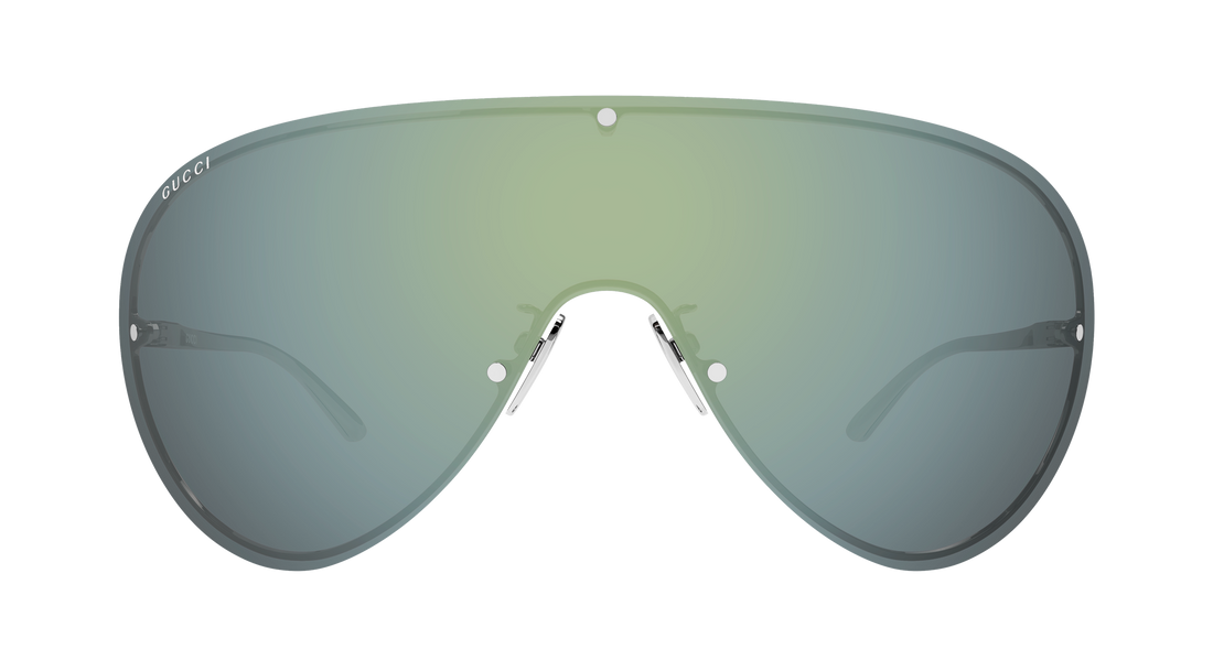 Sunčane naočale gucci gg2271s 005 plateado shield femenino veličina 99mm - Detaljni prikaz