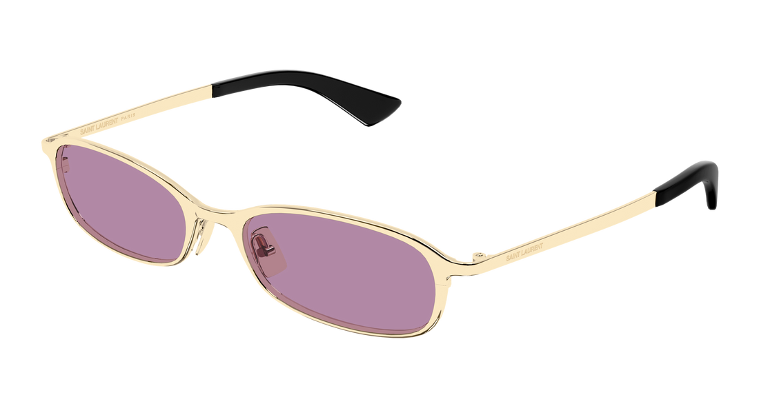 Óculos de sol saint laurent sl 934 mia 004 dorado round/oval/panthos femenino tamanho 52mm - Vista principal