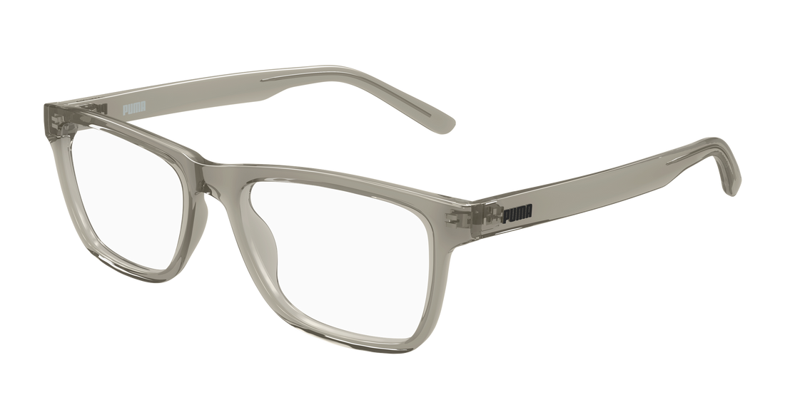 Óculos graduados puma pu0547o 004 gris rectangular / squared masculino tamanho 54mm - Vista principal