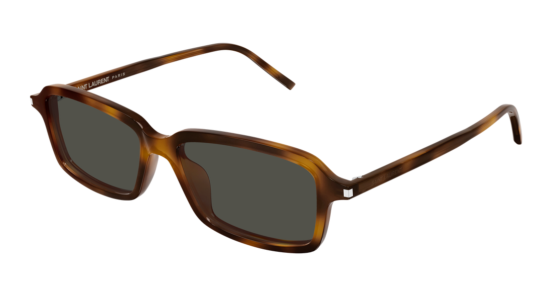 Occhiali da sole saint laurent sl 938 002 havana rectangular / squared masculino taglia 53mm - Vista principale