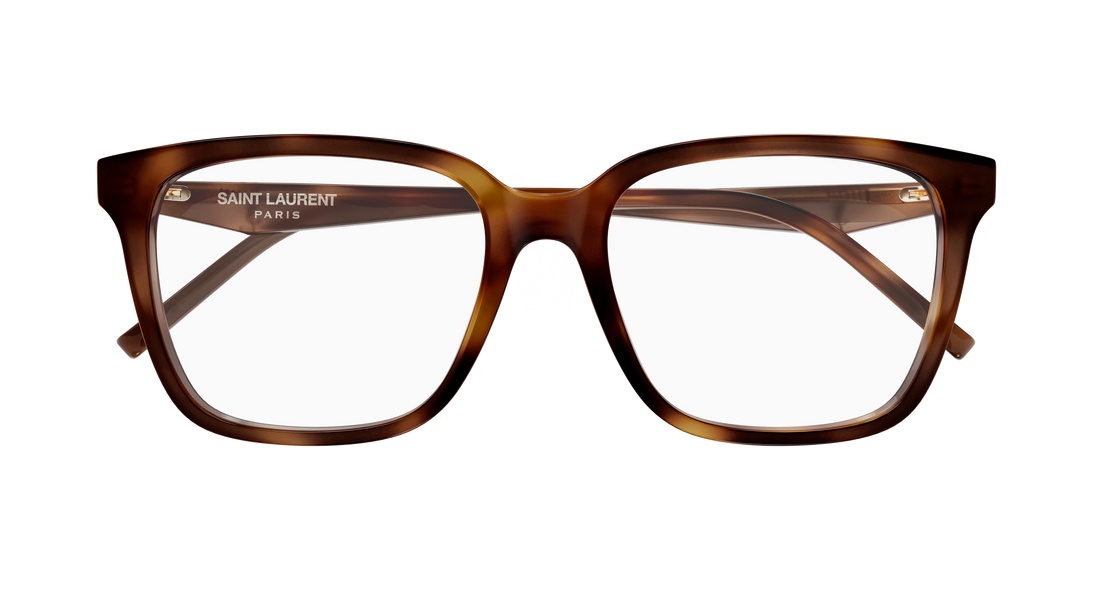 Prescription glasses saint laurent sl m191/f 003 havana cat eye femenino size 54mm - Detailed view