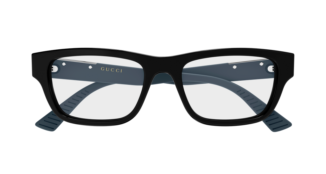 Brillen gucci gg2091o 006 negro rectangular / squared masculino größe 55mm - Detailansicht