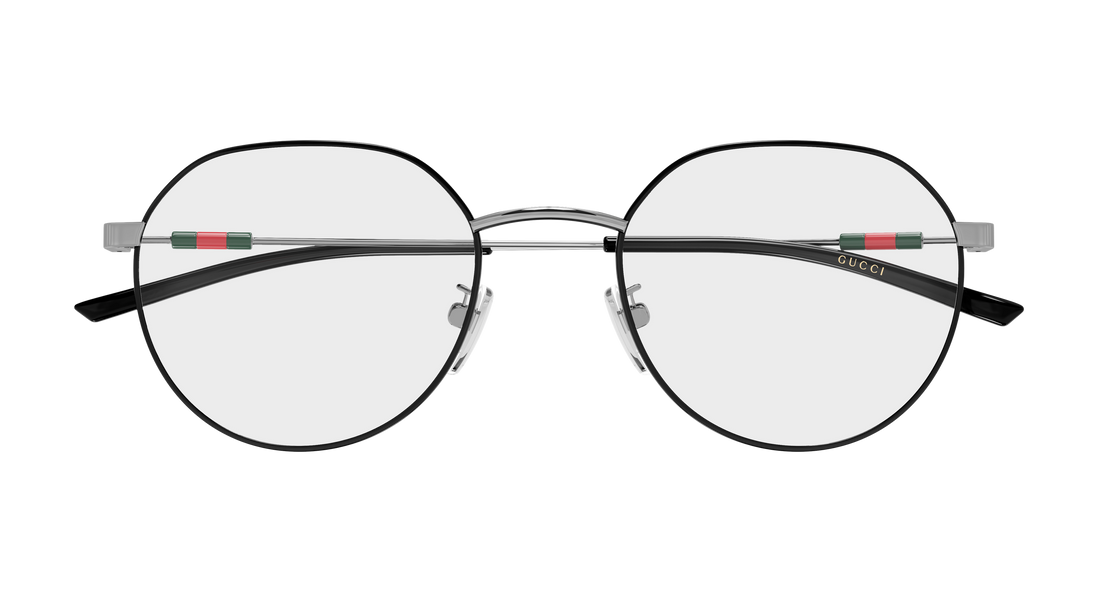 Occhiali da vista gucci gg2141ok 002 negro round/oval/panthos unisex taglia 51mm - Vista dettagliata