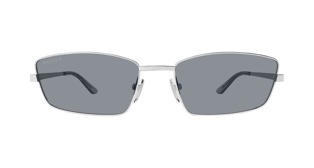 Solglasögon gucci gg2177s 003 plateado rectangular / squared femenino storlek 61mm - Detaljvy