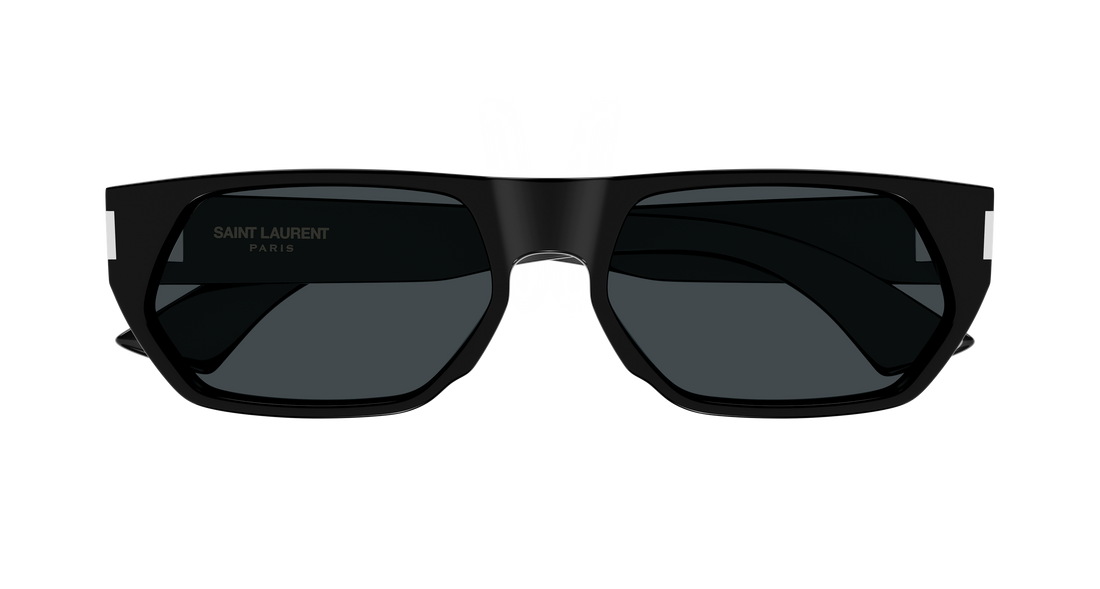 Óculos de sol saint laurent sl 898 001 negro rectangular / squared masculino tamanho 59mm - Vista de detalhe