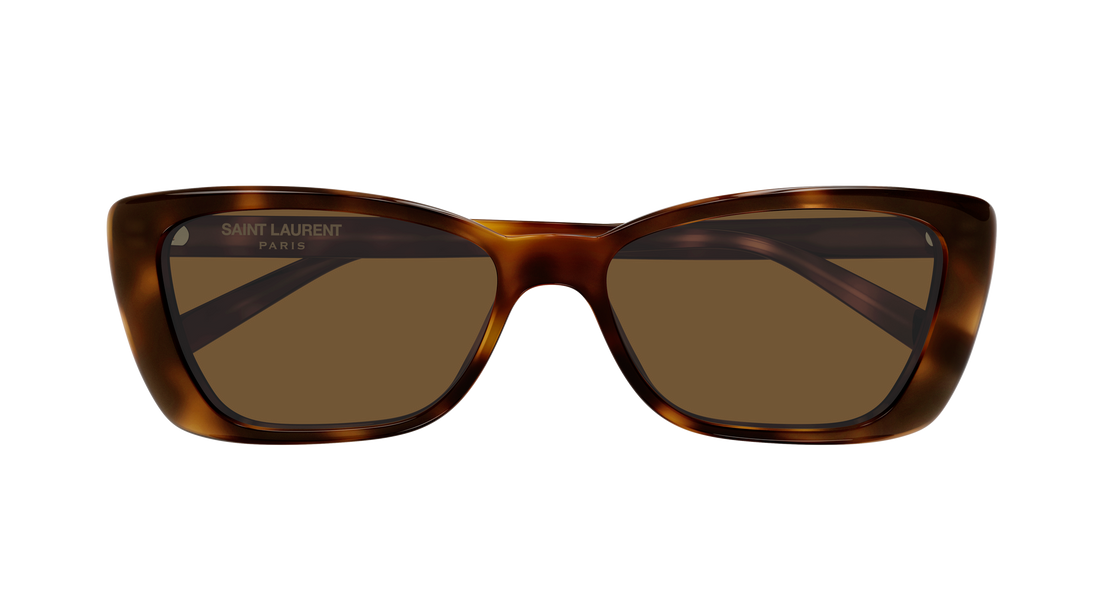 Occhiali da sole saint laurent sl 943 003 havana rectangular / squared femenino taglia 54mm - Vista dettagliata