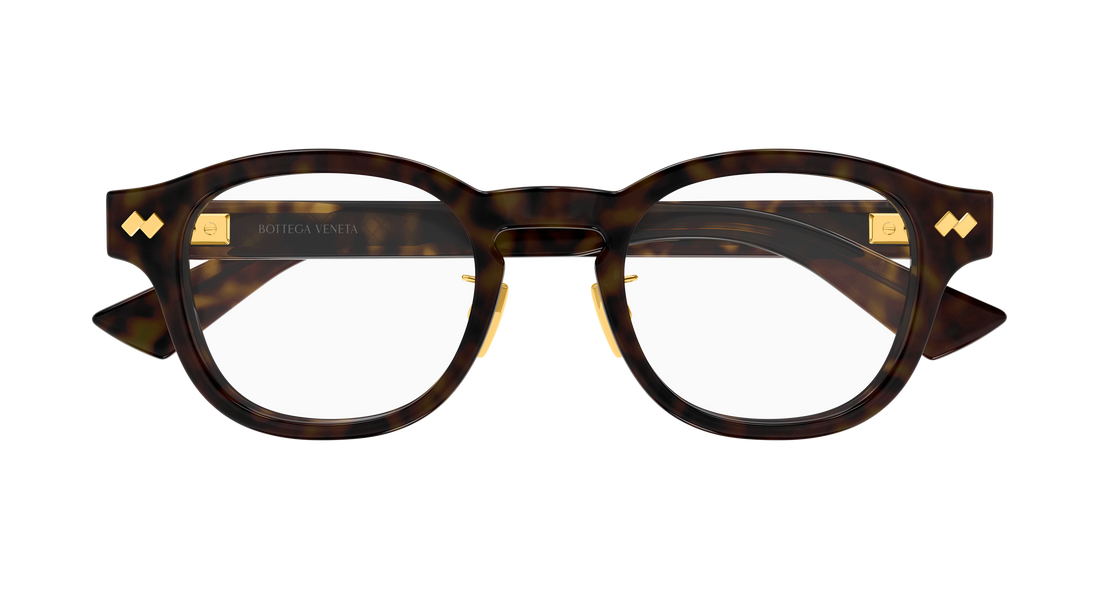 Dioptrijske naočale bottega veneta bv1518oa 002 havana round/oval/panthos unisex veličina 49mm - Detaljni prikaz