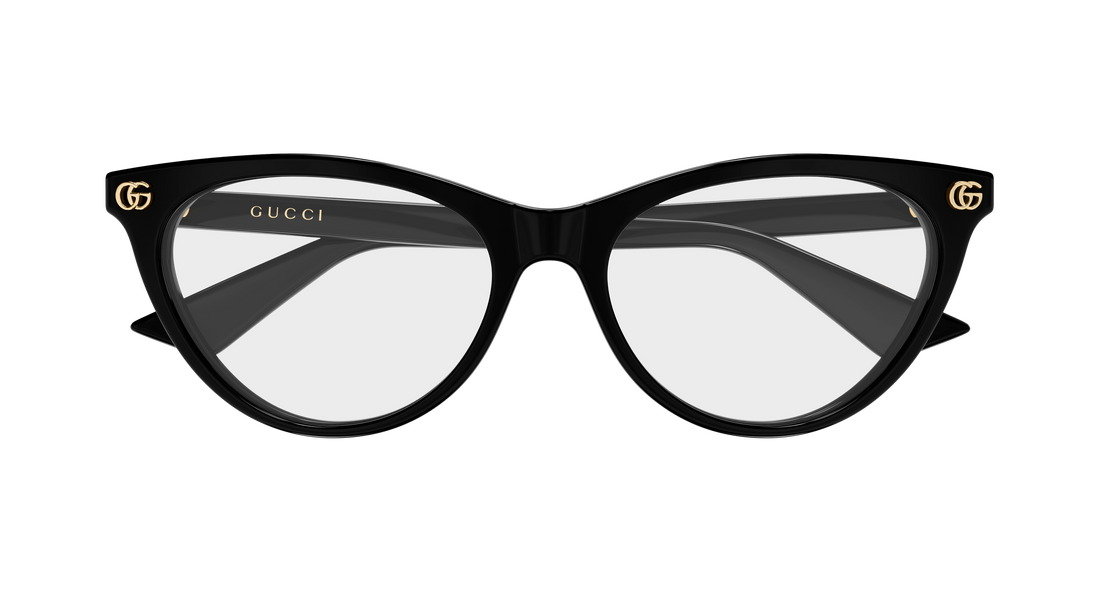 Brillen gucci gg2112o 001 negro cat eye femenino größe 53mm - Detailansicht