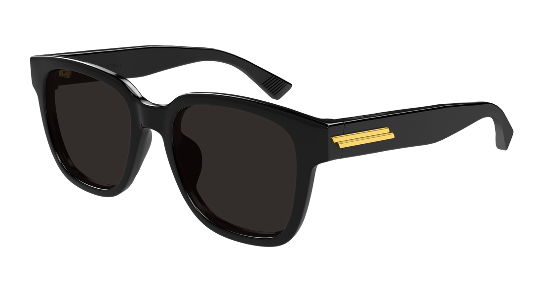 Lunettes de soleil bottega veneta bv1461sk 001 negro rectangular / squared masculino taille 54mm - Vue principale