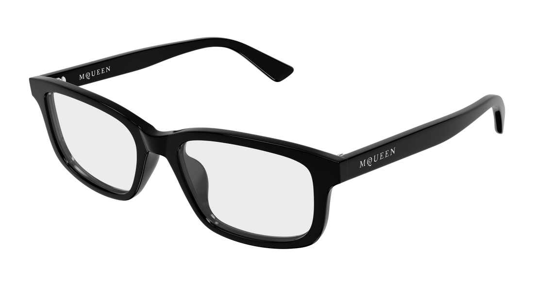 Gafas graduadas alexander mcqueen am0575o 007 negro cat eye masculino talla 56mm - Vista principal