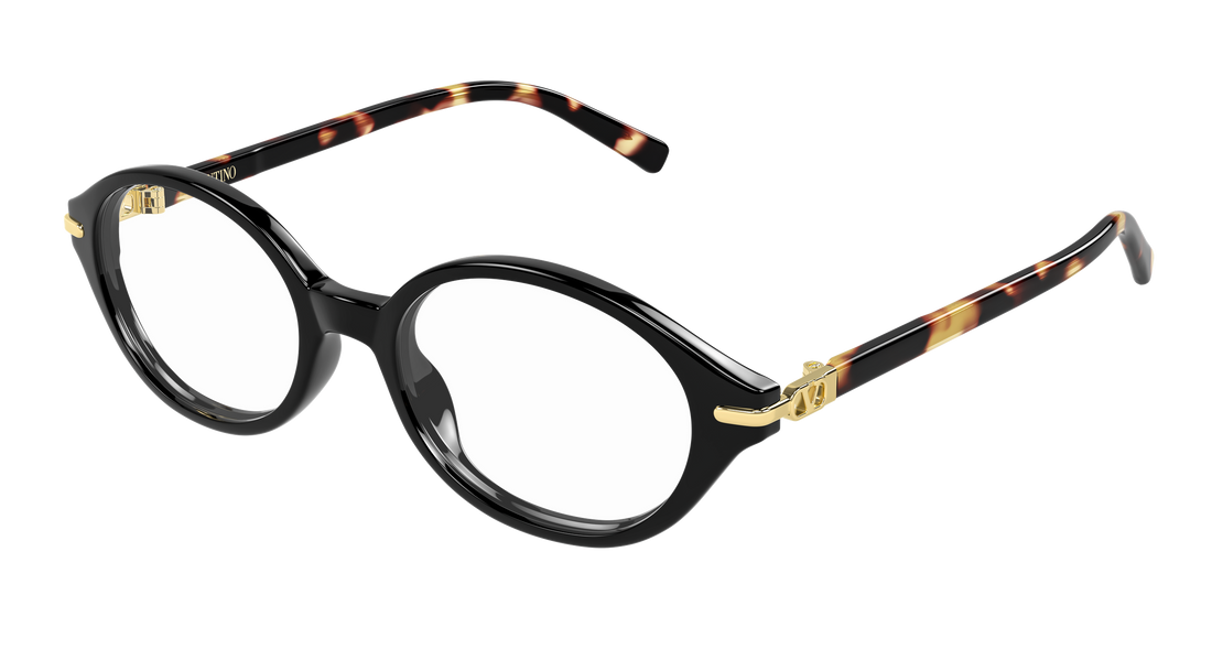 Occhiali da vista valentino vg0049o 004 negro round/oval/panthos femenino taglia 50mm - Vista principale