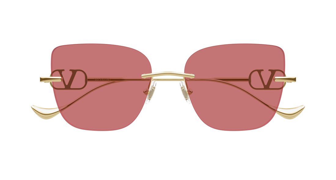 Sunglasses valentino vg0033s 004 dorado geometrical/directional femenino size 54mm - Detailed view