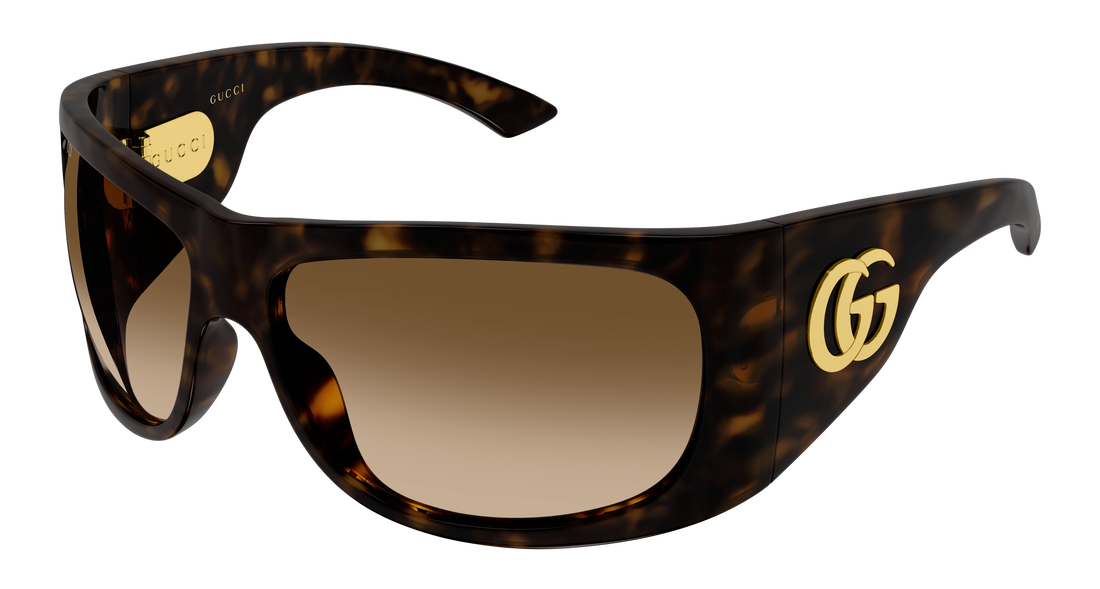 Óculos de sol gucci gg2170s 003 havana geometrical/directional femenino tamanho 66mm - Vista principal