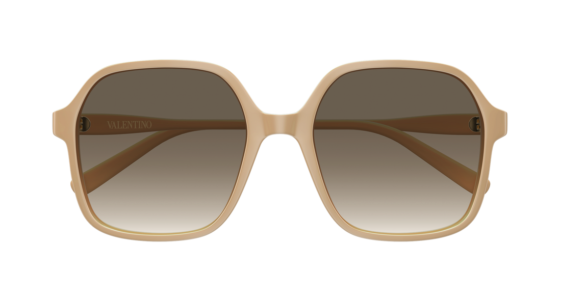 Sunglasses valentino vg0018sa 003 beige rectangular / squared femenino size 58mm - Detailed view