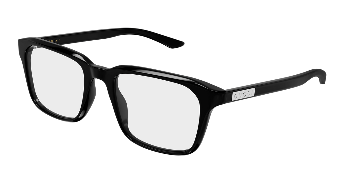 Occhiali da vista gucci gg2081o 005 negro rectangular / squared masculino taglia 53mm - Vista principale