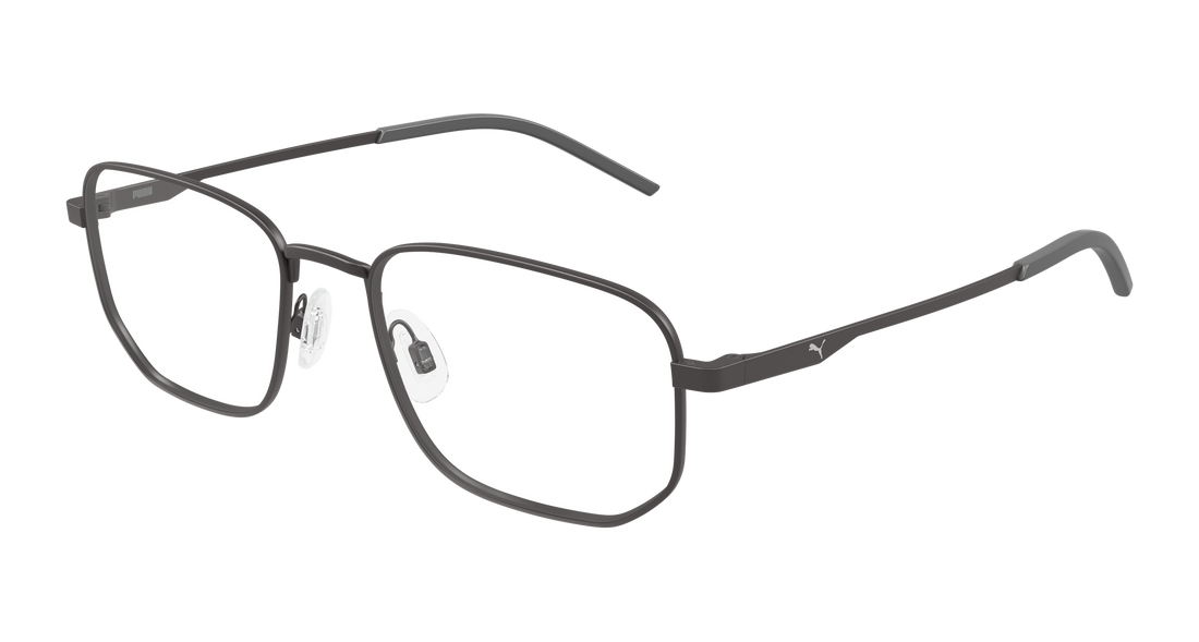 Gafas graduadas puma pu0532o 003 plateado rectangular / squared masculino talla 55mm - Vista principal