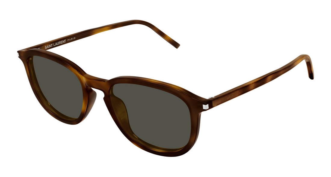 Occhiali da sole saint laurent sl 939 002 havana round/oval/panthos masculino taglia 52mm - Vista principale