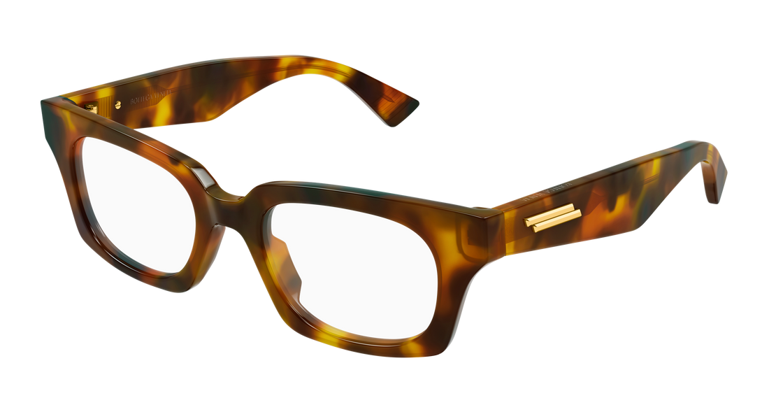 Óculos graduados bottega veneta bv1504o 002 marron cat eye femenino tamanho 48mm - Vista principal