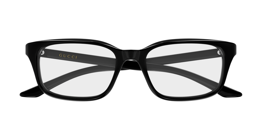 Brillen gucci gg2082o 005 negro rectangular / squared masculino größe 54mm - Detailansicht