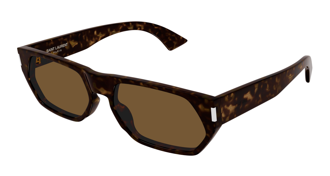 Óculos de sol saint laurent sl 898 006 havana rectangular / squared masculino tamanho 59mm - Vista principal