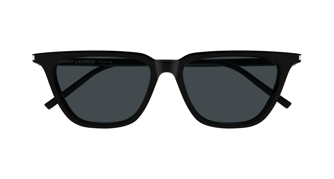 Sunglasses saint laurent sl 889 sulpice thin 001 negro cat eye femenino size 53mm - Detailed view