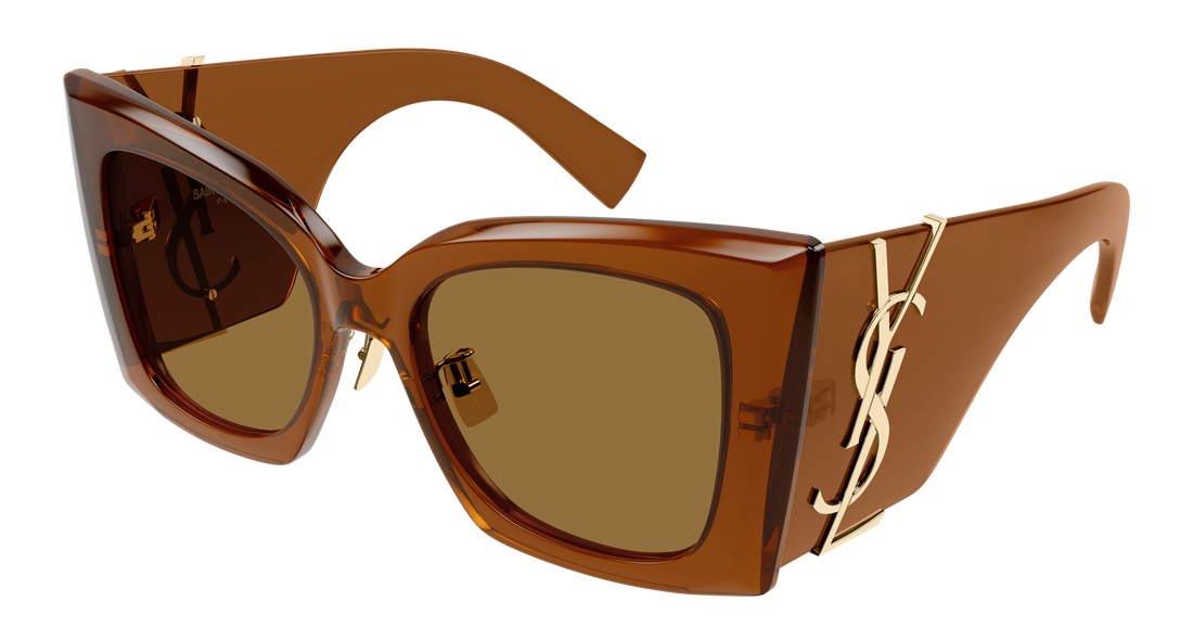 Gafas de sol saint laurent sl m119/f blaze crystal 001 marron cat eye femenino talla 54mm - Vista principal