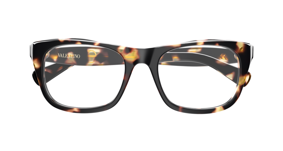 Gafas graduadas valentino vg0013o 003 havana rectangular / squared femenino talla 53mm - Vista de detalle