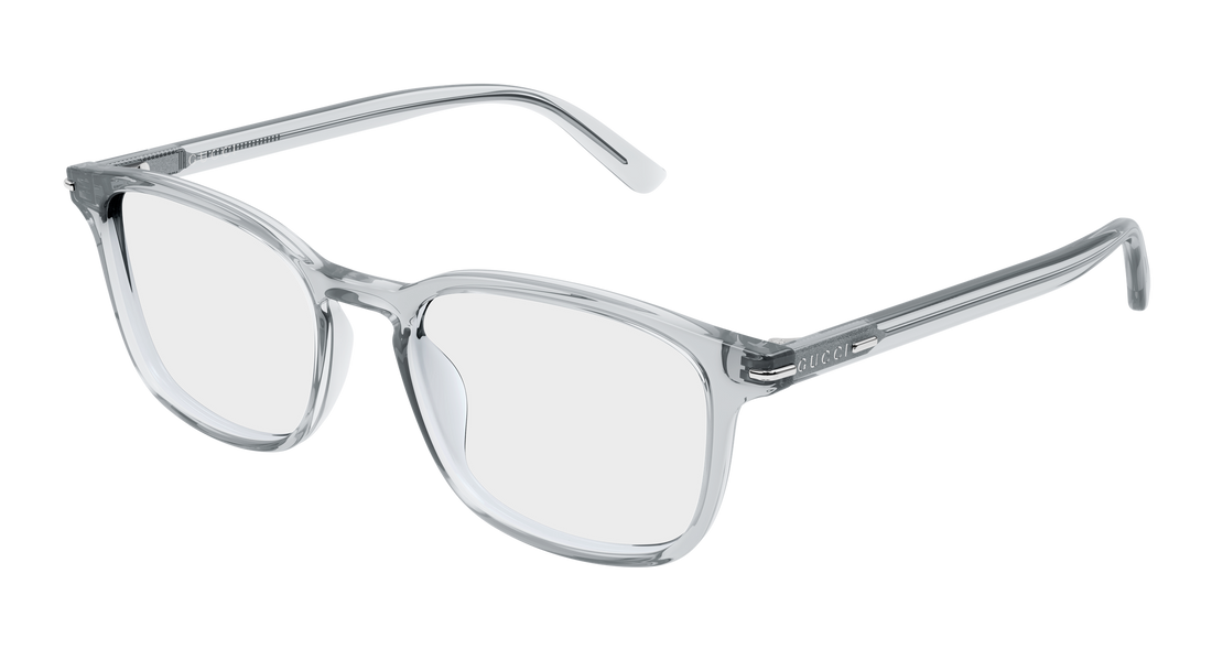 Occhiali da vista gucci gg2129o 004 gris rectangular / squared masculino taglia 52mm - Vista principale