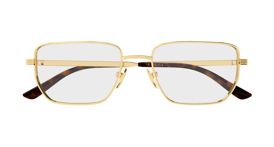 Briller gucci gg2225o 005 dorado rectangular / squared femenino størrelse 57mm - Detaljeret visning