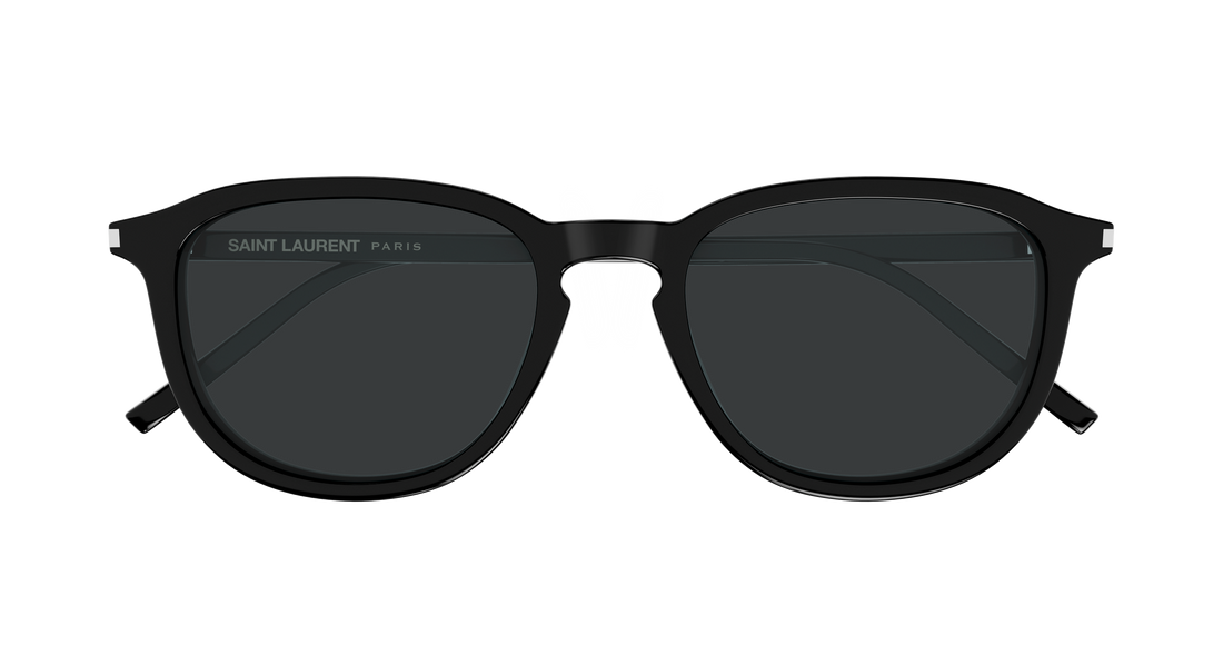 Occhiali da sole saint laurent sl 939 001 negro round/oval/panthos masculino taglia 52mm - Vista dettagliata