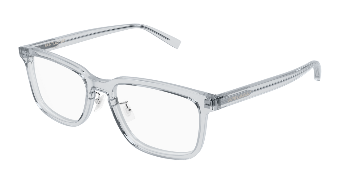 Brillen saint laurent sl 916/f 003 gris rectangular / squared unisex größe 55mm - Hauptansicht